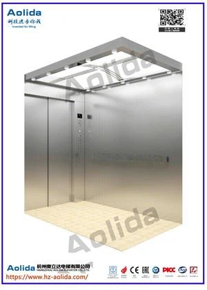 מעלית משא MRL עם תכונות יציבות
